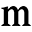 m