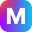 m