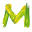 m