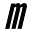 m