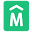 m