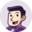 m