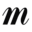 m