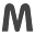 m