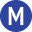 m