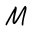 m