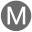 m