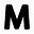m