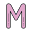 m