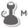 m