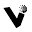 v