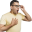 m