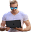 m