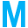 m