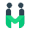 m