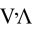 v