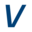 v