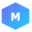 m