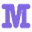 m