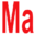 m