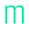 m