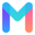 m