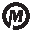 m