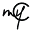 m