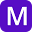 m
