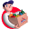 m