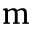 m