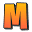 m