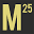 m