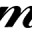m