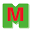 m