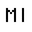 m