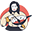 v