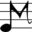 m