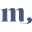 m