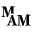 m