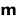 m