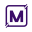 m