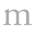 m