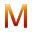 m