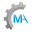 m