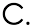 c