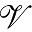 v