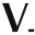 v