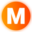m