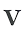 v
